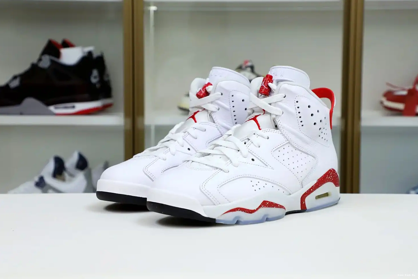 JORDAN 6 OREO AIR RED Kimikick 0718